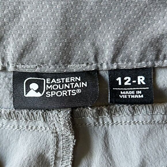 Eastern Mountain Sports Grey Hiking Pants Convertible Roll Up-Women's Size 12 R - Picture 9 of 15
